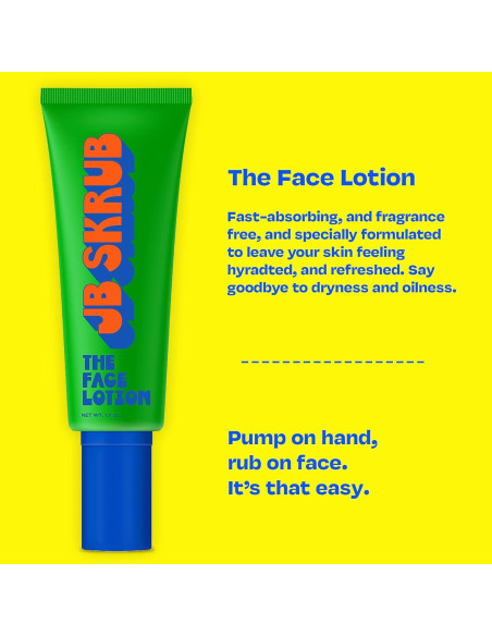 Loción Facial Hidratante JB SKRUB para Niños 48.19 g Loción Facial Hidratante JB SKRUB para Niños 48.19 g