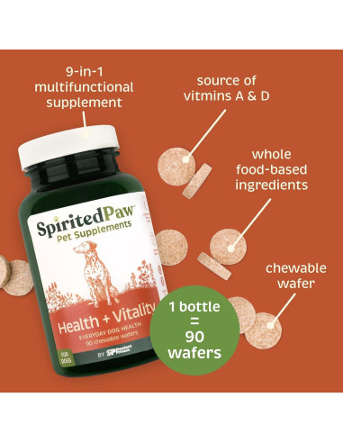 Suplemento Salud Integral para Perros Standard Process 90 Tabletas