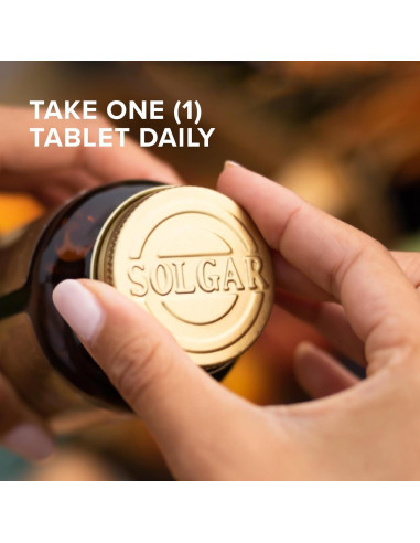 Suplemento de Zinc 50 Mg Solgar - 100 Tabletas Vegetarianas