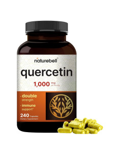NatureBell Quercetina 1000mg 240 Cápsulas Suplemento Inmunológico