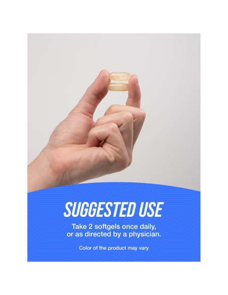 BulkSupplements Carbonato de Calcio y Vitamina D3 360 Softgels