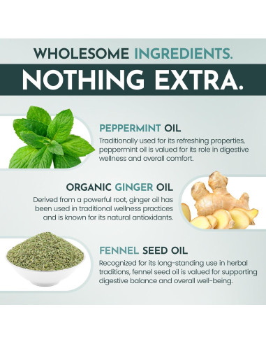 Cápsulas de Aceite de Menta Maxi Health 60 Unidades - Digestivo