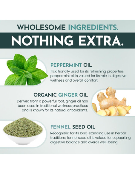 Cápsulas de Aceite de Menta Maxi Health 60 Unidades - Digestivo