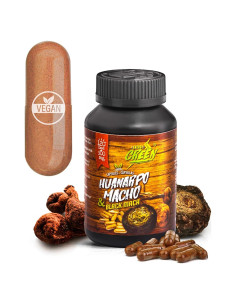 Cápsulas de Raíz de Maca Negra y Huanarpo Macho 1500mg - Amazon Andes