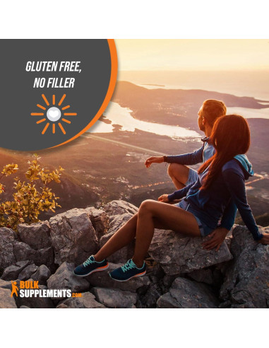 Cápsulas de Aloe Vera BulkSupplements.com - 240 Veganas 1 Porción