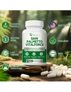 Suplemento Salud Prostática Migcopat 60 Cápsulas Naturales 2