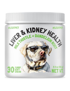 Suplemento Hepático Natural LEGITPET 30 Masticables para Perros