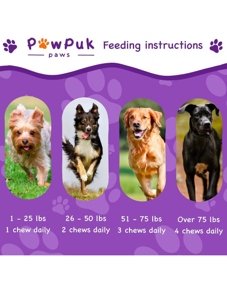 Suplemento Calmante para Perros PawPuk - Melatonina y Ginkgo