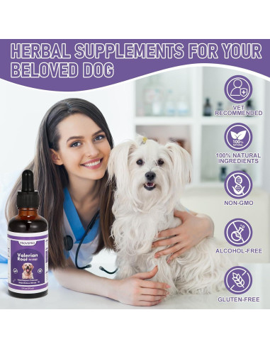 Gotas de Raíz de Valeriana PROVSPRO para Perros 59 ml