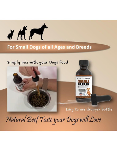 Suplemento Líquido de Glucosamina Nodens 59ml para Perros Pequeños