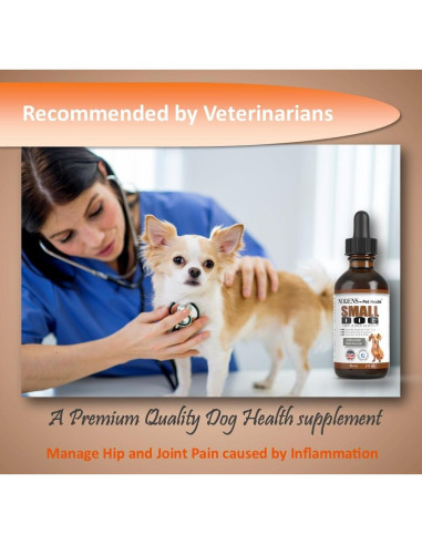 Suplemento Líquido de Glucosamina Nodens 59ml para Perros Pequeños