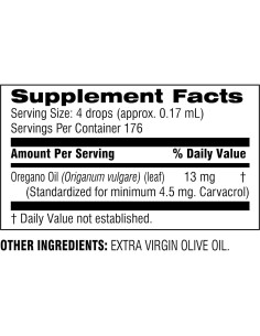 Extracto Líquido de Aceite de Orégano Botanic Choice 29.57 ml 2
