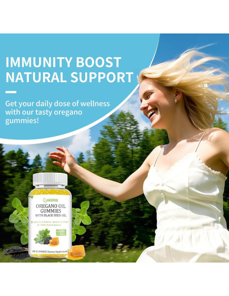 Gominolas de Aceite de Orégano HEERB 6000mg con Semilla Negra