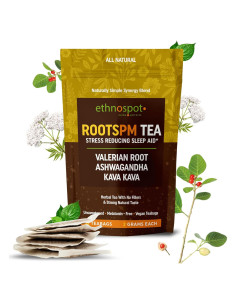 RootsPM Té para dormir - Mezcla herbal 32 bolsas 2g