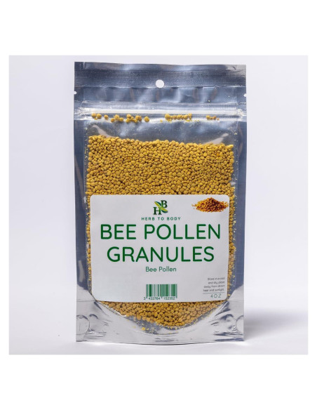 Gránulos de Polen de Abeja Herb To Body 113g - 100% Natural