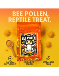 Polvo de Polen de Abeja 100% - Suplemento para Reptiles 27g 2