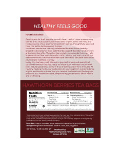 Té de Bayas de Espino Orgánicas Mucaj Herbs 300g Sin Cafeína 2