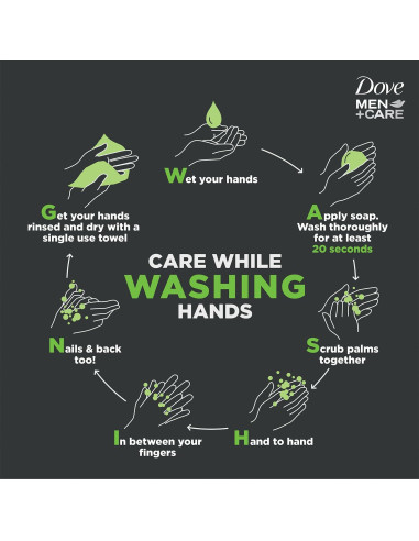 Barra de Jabón Dove Men+Care Extra Fresco 4x73.93g - Hidratante 3 en 1