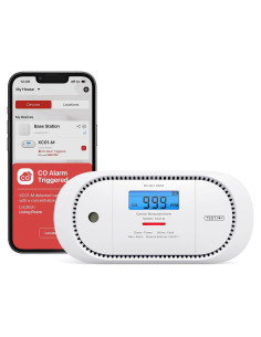 Detector de Monóxido de Carbono X-Sense XC01-M Inalámbrico 1-Pack