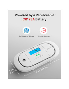 Detector de Monóxido de Carbono X-Sense XC01-M Inalámbrico 1-Pack 2