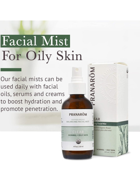Bruma Facial Hidratante Pranarom 120ml - Piel Grasa Bruma Facial Hidratante Pranarom 120ml - Piel Grasa