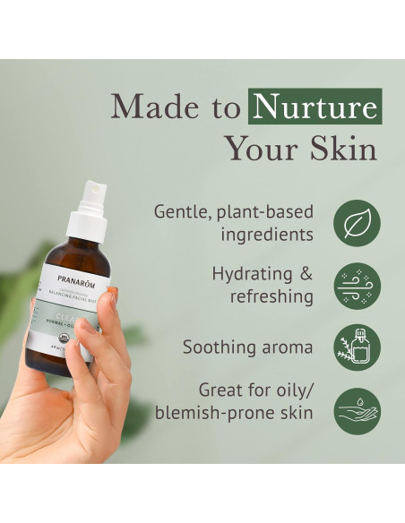 Bruma Facial Hidratante Pranarom 120ml - Piel Grasa Bruma Facial Hidratante Pranarom 120ml - Piel Grasa