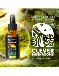 Extracto Líquido de 6 Hongos Clever Mushrooms 59ml - Energía y Inmunidad 2