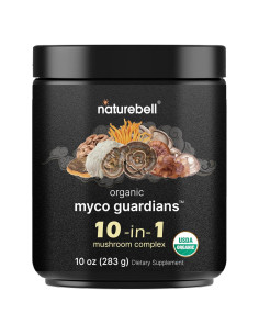 Polvo de Champiñón Orgánico NatureBell 283g - Mezcla 10-en-1