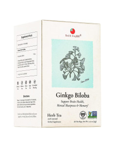 Té de Hierbas Ginkgo Biloba Health King - 20 Bolsitas