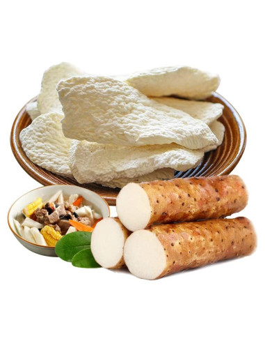 Rodajas de Ñame Chino Seco Shan Yao 200g - Ideal para Sopas