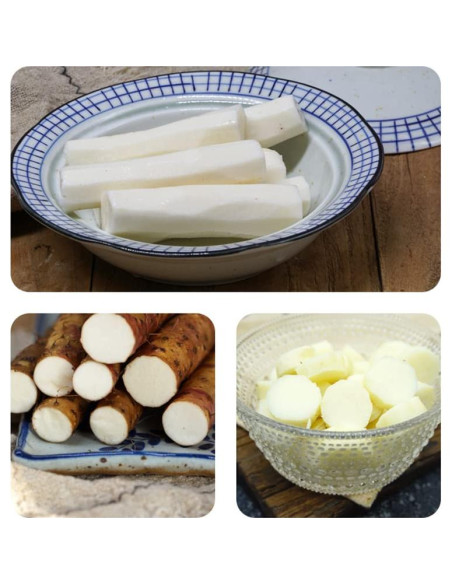 Rodajas de Ñame Chino Seco Shan Yao 200g - Ideal para Sopas