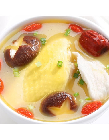 Rodajas de Ñame Chino Seco Shan Yao 200g - Ideal para Sopas