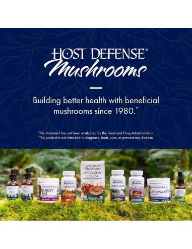 Cápsulas de Hongo Mesima Host Defense - 60 Unidades