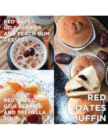 Dátiles Jujube Secos NESTLADY 2.27 kg - Snack Saludable Natural