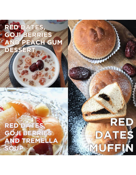 Dátiles Jujube Secos NESTLADY 2.27 kg - Snack Saludable Natural