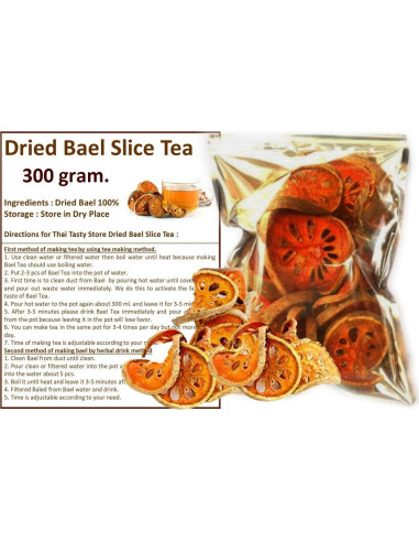 Té de Hierbas Bael Seco Aegle Marmelos 300 g - Grado Premium