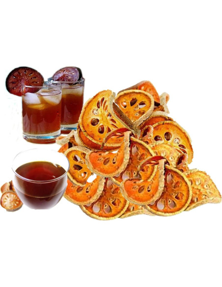 Té de Hierbas Bael Seco Aegle Marmelos 300 g - Grado Premium Té de Hierbas Bael Seco Aegle Marmelos 300 g - Grado Premium