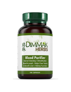 Suplemento Herbal Dimmak Herbs 100 Cápsulas Purificador Sangre