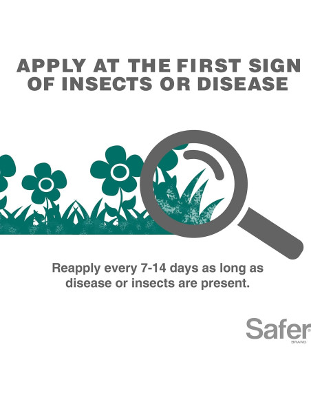Concentrado de Aceite de Neem Safer 473 ml - Insecticida y Fungicida