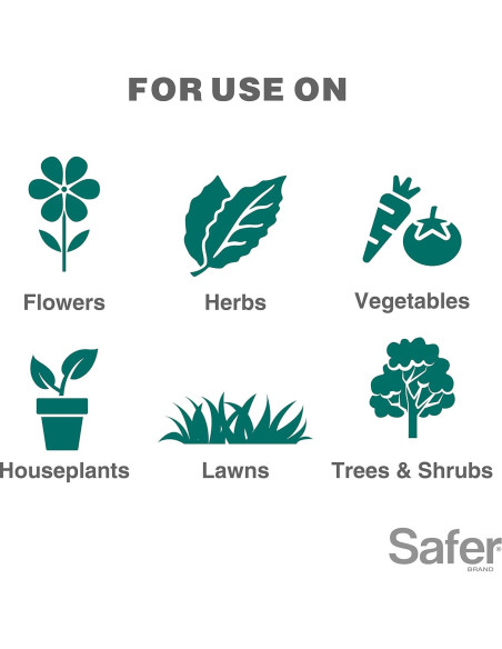 Concentrado de Aceite de Neem Safer 473 ml - Insecticida y Fungicida