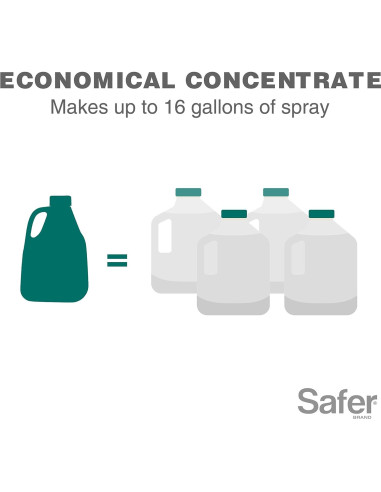 Concentrado de Aceite de Neem Safer 473 ml - Insecticida y Fungicida