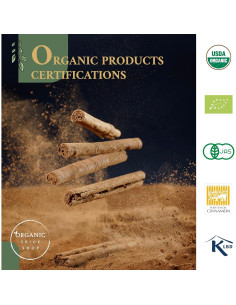 Canela de Ceilán Orgánica 50g - TrueCinnamon - Certificado USDA 2