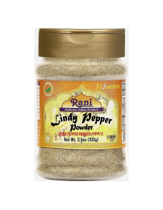 Pimienta Larga en Polvo Rani Lindy 100g - Natural y Vegano
