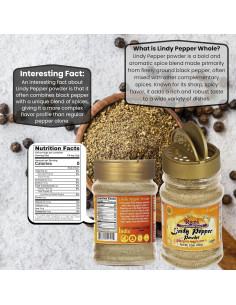 Pimienta Larga en Polvo Rani Lindy 100g - Natural y Vegano 2