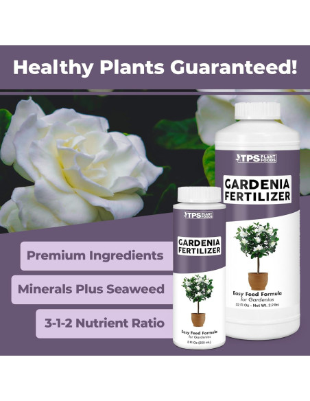 Fertilizante Líquido TPS Nutrients para Gardenias y Plantas Ácidas 0.95L