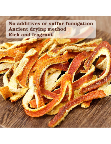 Cáscara de Mandarina Seca Shengmingxi 200g - Té Natural