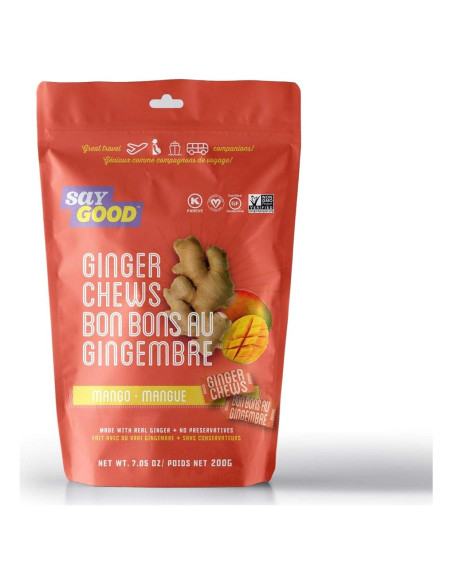 Caramelos de Jengibre Artesanales Say Good Mango 200g