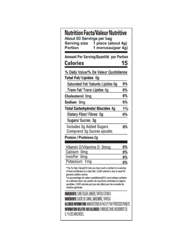 Caramelos de Jengibre Artesanales Say Good Mango 200g