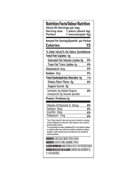 Caramelos de Jengibre Artesanales Say Good Mango 200g