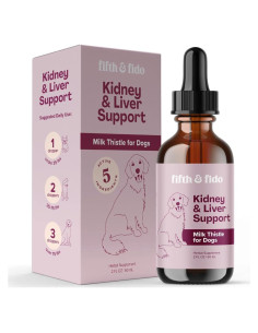 Gotas de Cardo Lechoso Fifth & Fido 59 ml - Suplemento Hepático